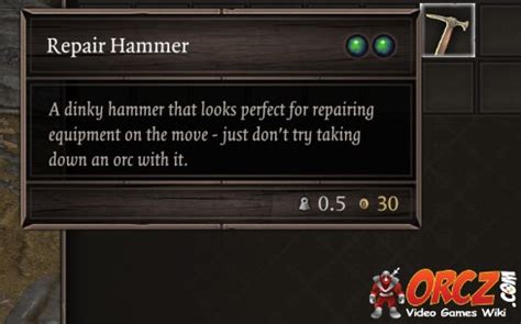 divinity repair hammer.